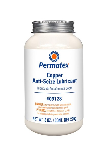 PX09128 COPPER ANTI-SEIZE LUBRICANT 8OZ BRUSH TOP BOTTLE